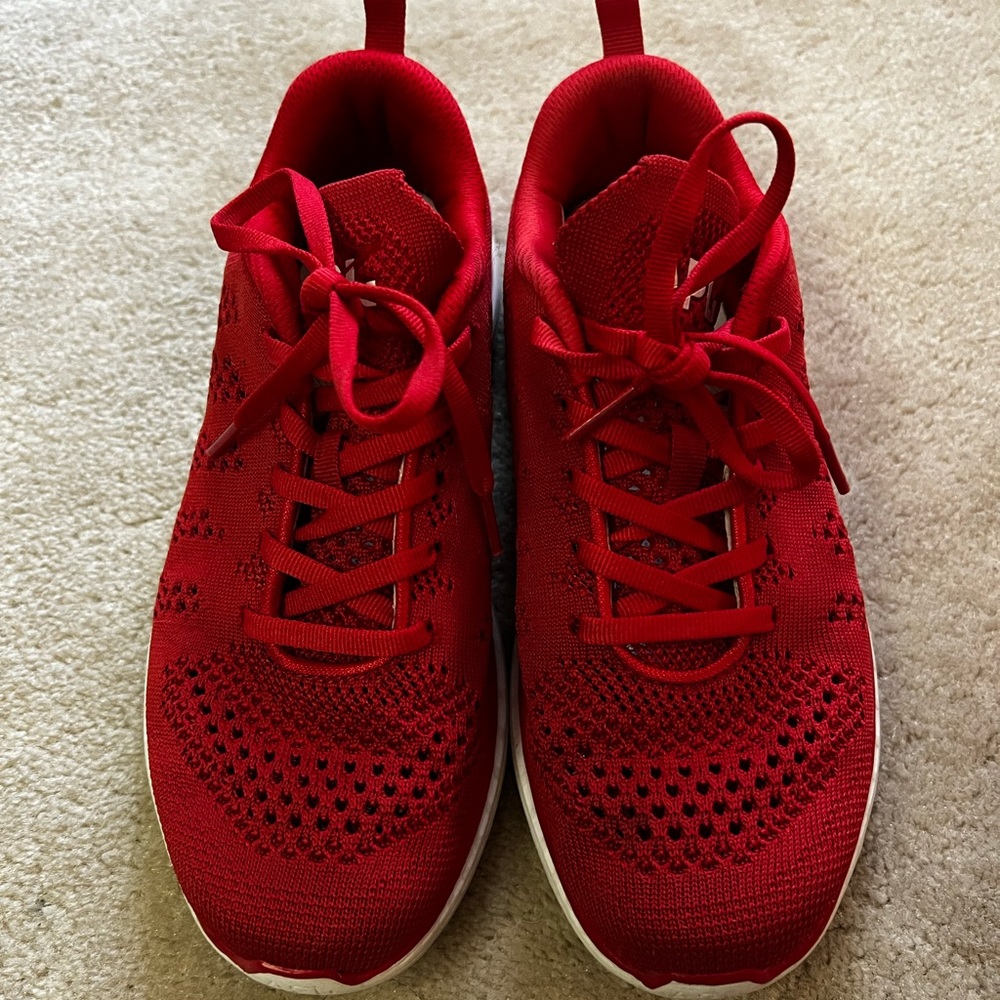 Red APL sneakers - size 7